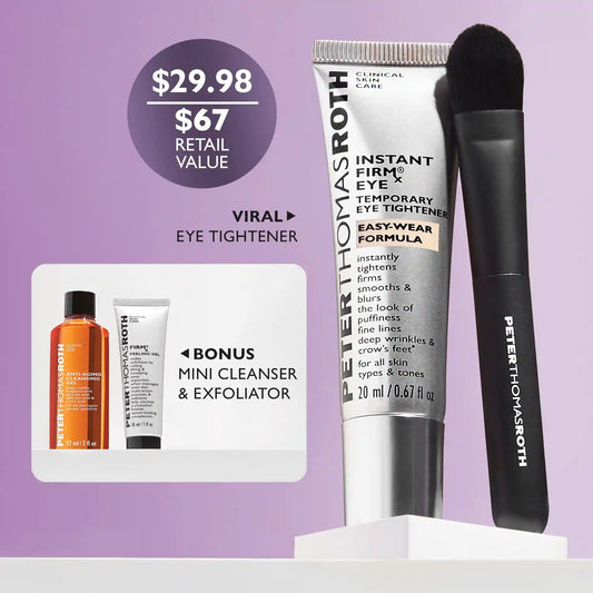 INSTANT FIRMx® EYE EASY-WEAR FORMULA WITH BONUS MINI 2-STEP PREP SET