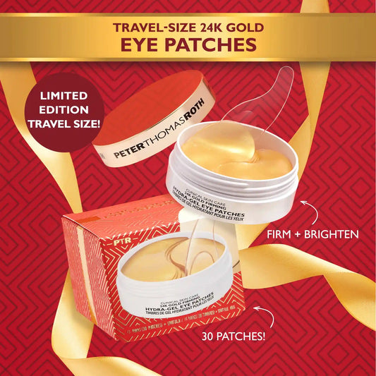 Travel-Size 24K Gold Firming Hydra-Gel Eye Patches