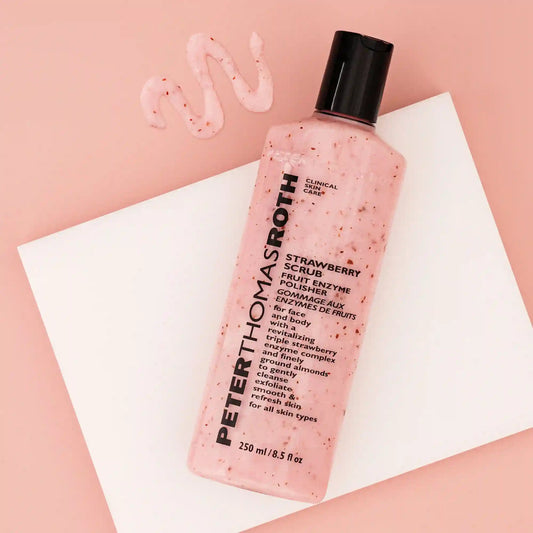 Strawberry Scrub Fruit Enzyme Polisher|250 ml / 8.5 fl oz