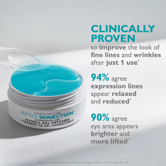 Peptide Skinjection Expression Line Hydra-Gel Patches